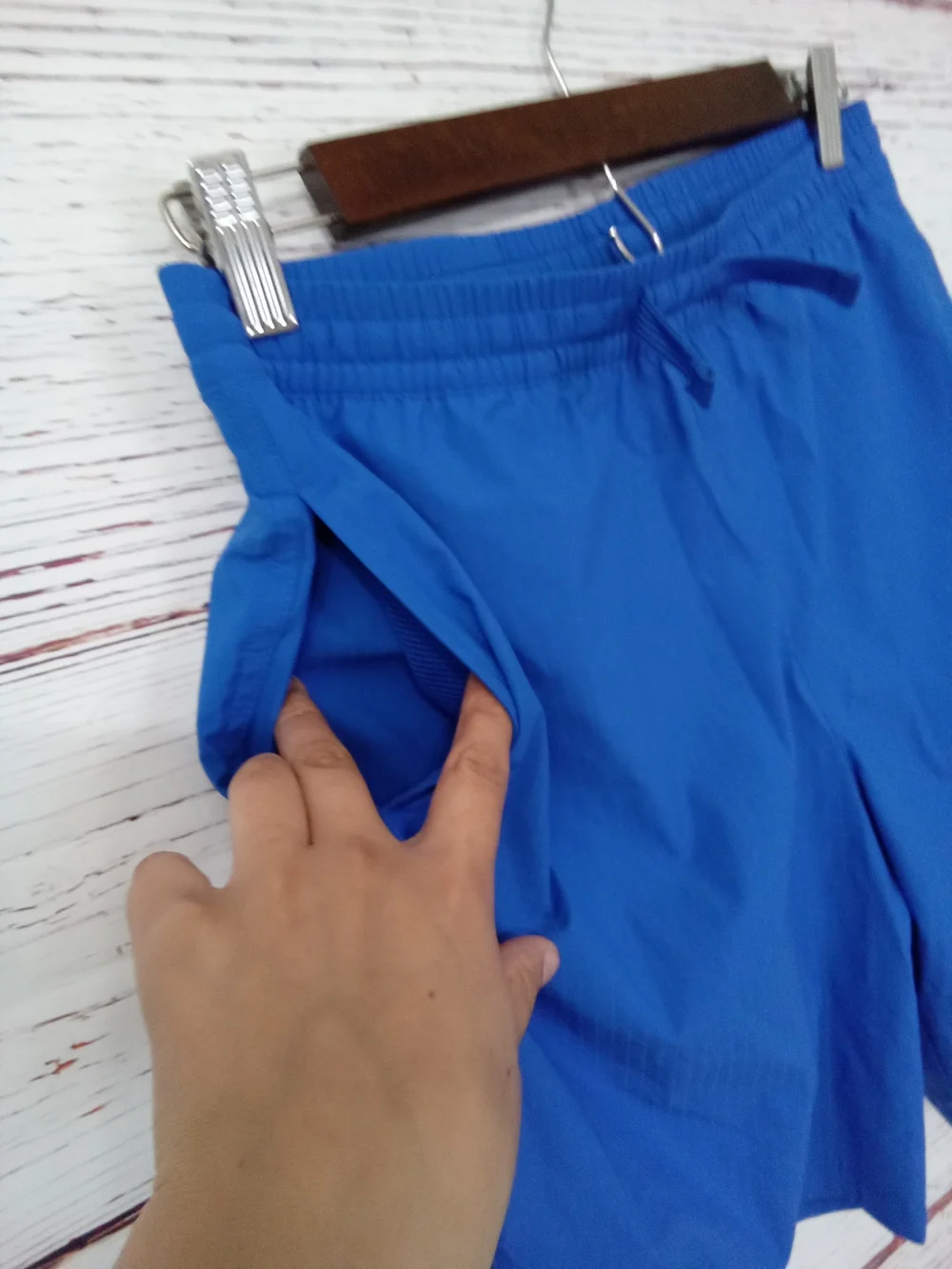 Tek Gear Boys Blue Athletic Shorts L 14/16 Lightweight Active